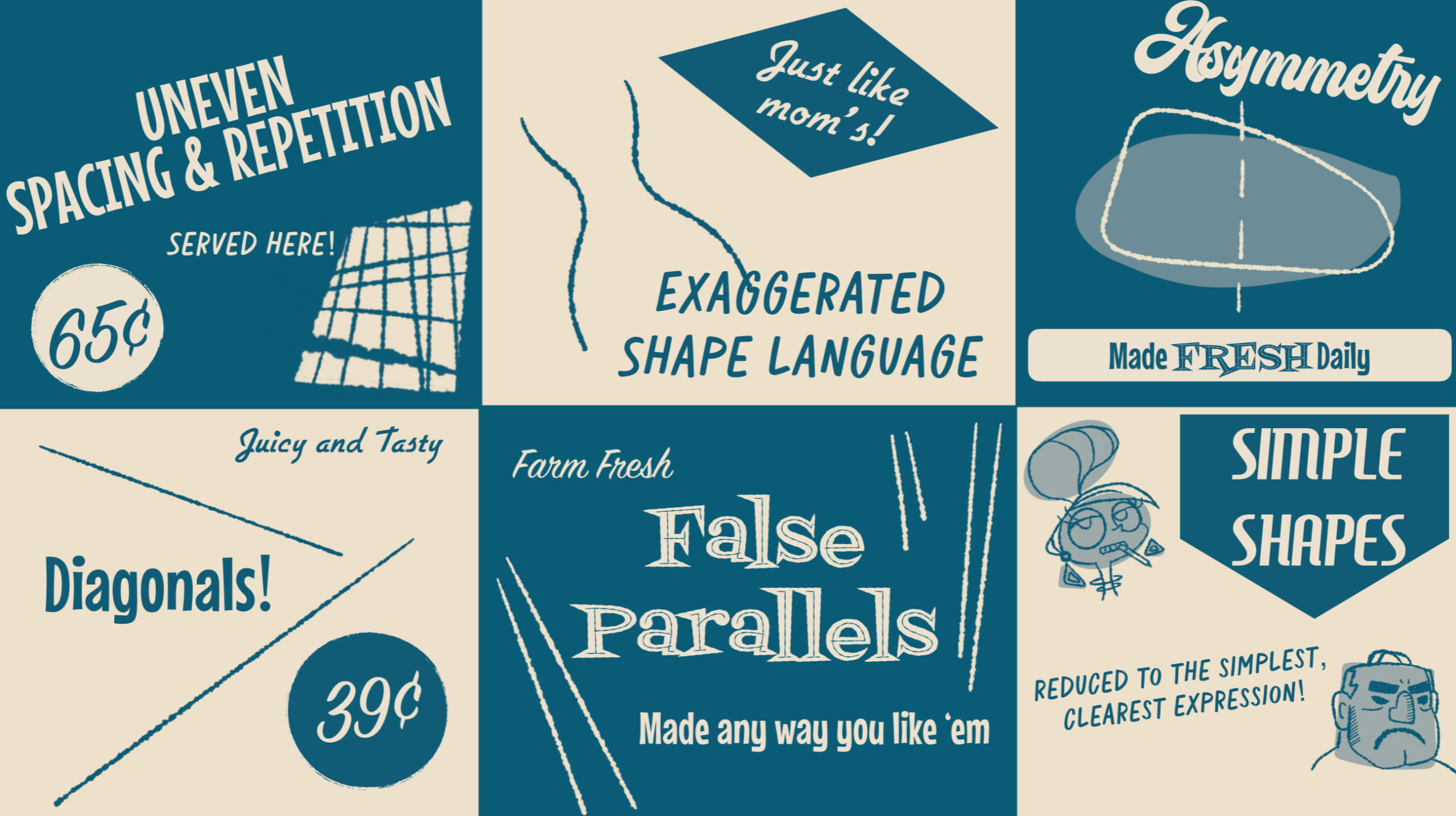 Art Direction page of Beyond Appetit